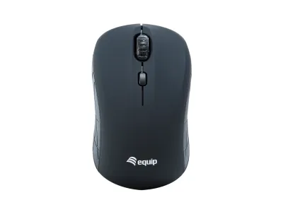 Equip Mouse Wireless Mini Óptico 4 Botones Negro 1600 DPI