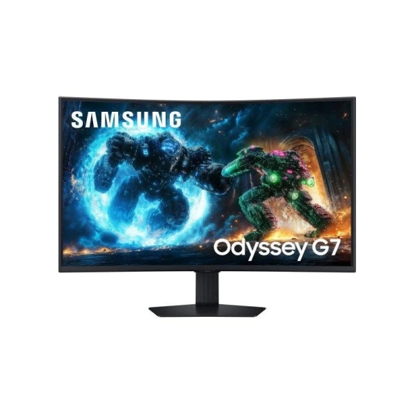 Samsung Odyssey G7 G75F Monitor 37" Va Curvo Uhd 4K 165Hz Freesync Hdr10+ - Respuesta 1Ms - Hdmi, Displayport, Usb - Vesa 75X75Mm - Color Negro
