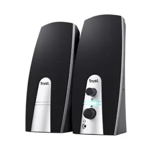 TRUST ALTAVOCES 2.0 BASICS 5W AUTOALIMENTADO USB CONEXION FRONTAL