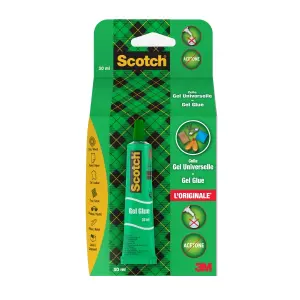 Scotch Tubo de Pegamento en Gel 30ml - Secado Rápido y Aplicación Efectiva