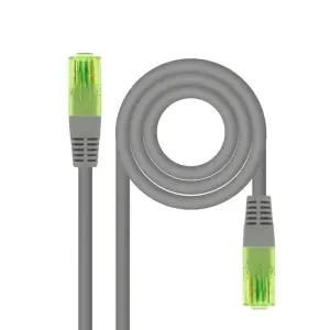 Nanocable Cable de Red Cat.6 UTP AWG26 CCA 0.5m Color Gris
