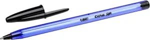 Bic Bolígrafo Cristal Soft B50 BCL Negro - Caja de 50 Unidades
