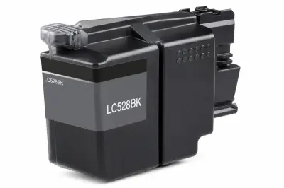 Brother LC528 Negro Cartucho de Tinta Pigmentada Genérico Reemplazo LC528BK
