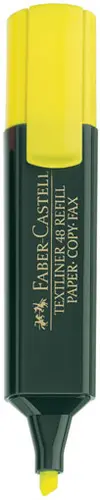 Faber Castell Marcador Fluorescente Textliner 48 Amarillo