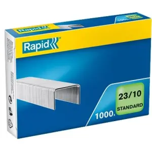 Rapid Grapas Estándar 23/10 Galvanizadas Caja de 1000 Unidades