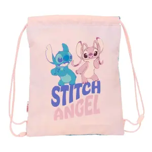 Safta Saco Plano Ohana con Bolsillo y Cremallera - 3L - 260x10x340mm - Rosa Pastel