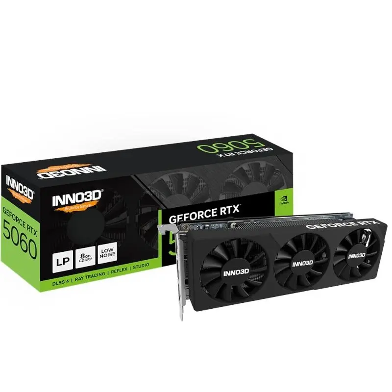 Inno3D NVIDIA RTX 5060 8GB LP DDR7 Tarjeta Gráfica