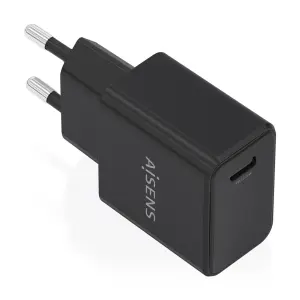 Aisens Cargador Gan 20W USB-C PD 3.0 Color Negro