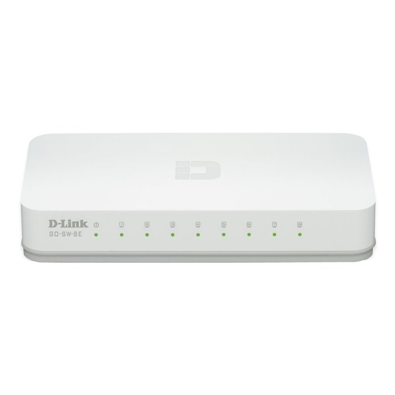D-Link Go-Sw-8E Switch 8X10/100Mbps Mini