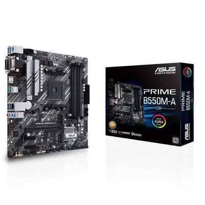 ASUS Placa Base PRIME B550M-A/CSM  mATX AM4