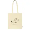 Safta Bolsa Tote Minnie Mouse Beige con Asas de Mano