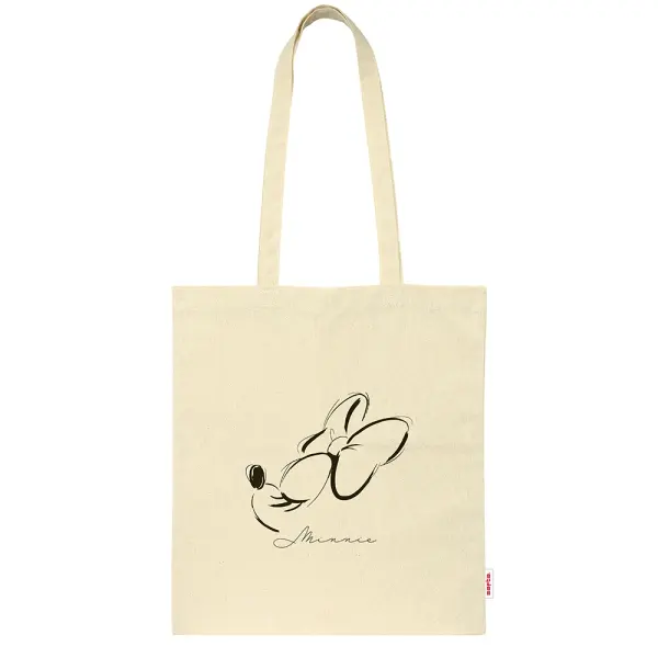 Safta Bolsa Tote Minnie Mouse Beige con Asas de Mano