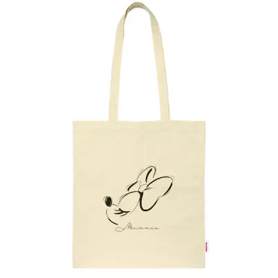 Safta Bolsa Tote Minnie Mouse Beige con Asas de Mano