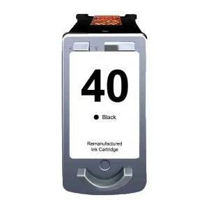 Canon Cartucho de Tinta Remanufacturado PG40/PG50/PG37 Negro - Reemplaza 0615B001/0615B042/0616B001/2145B001