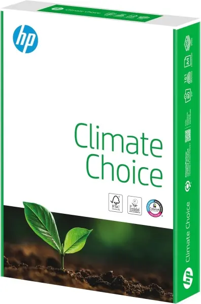 HP Climate Papel A4 80gr 210x297mm 500 Hojas Blanco - Certificación ClimatePartner