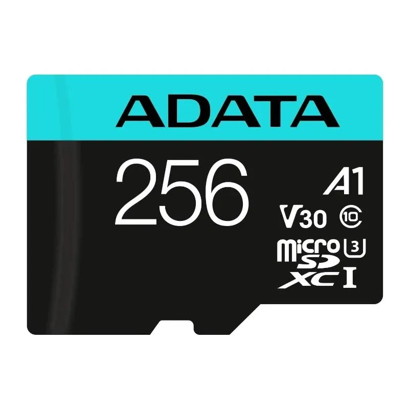 Adata Microsdxc/Sdhc Uhs-I U3 256Gb C/Adapt