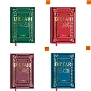 Dohe Dietario Octavo 11.5x16.5cm Cartón Gelttex Surtidos 2026 Catalán
