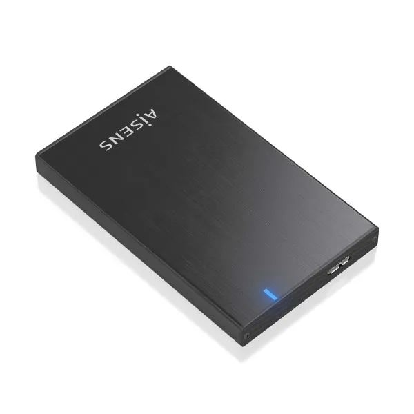 Aisens Caja Externa 2,5" Ase-2527B 9.5Mm Sata A Usb 3.0/Usb3.1 Gen1 - Color Negro