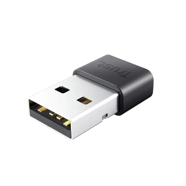 Trust Adaptador Bluetooth 5.3 - Alcance De 10M - Bajo Consumo De Energia - Velocidad De Transferencia De 3Mbps