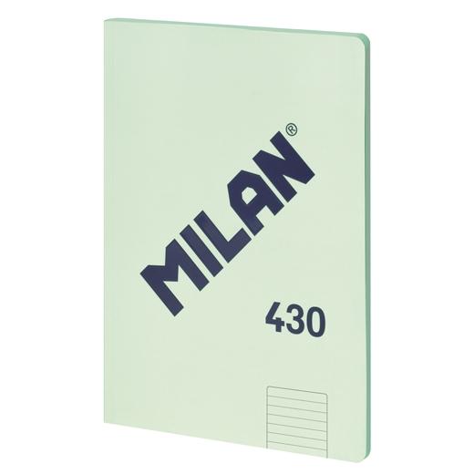 Milan Libreta Encolada A4 48H Papel 95Gr  1 Línea 7Mm Serie 1918 Verde