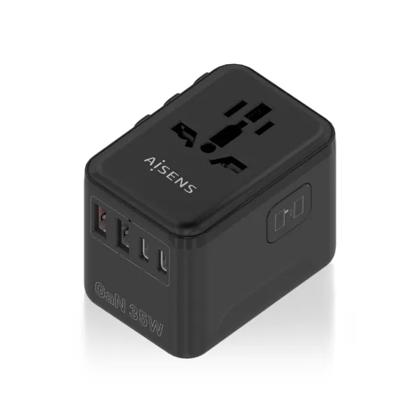 AISENS Cargador AC Carga Rápida para Dispositivos Móviles Interior