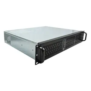 UNYKAch Caja Rack 19" 2U con Rejilla Frontal y Filtro Antipolvo USB 2.0/3.0