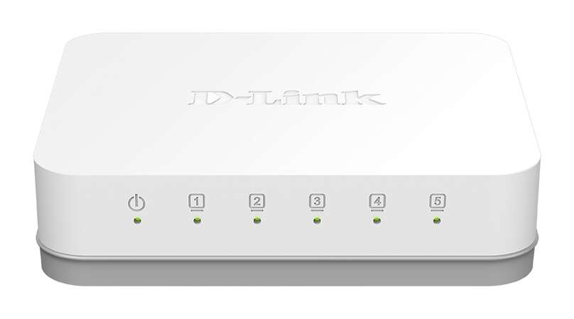 D-Link Switch 5 Puertos Gigabit 10/100/1000 Mbps