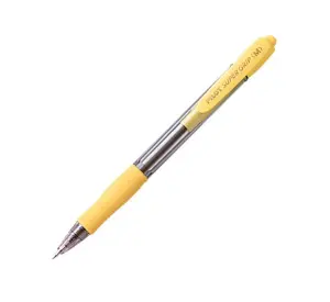 Pilot Bolígrafo Supergrip M Azul Cuerpo Amarillo