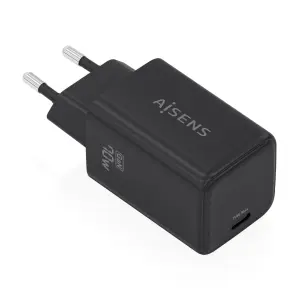 Aisens Cargador GAN 70W USB-C PD3.2 QC4.0 Color Negro