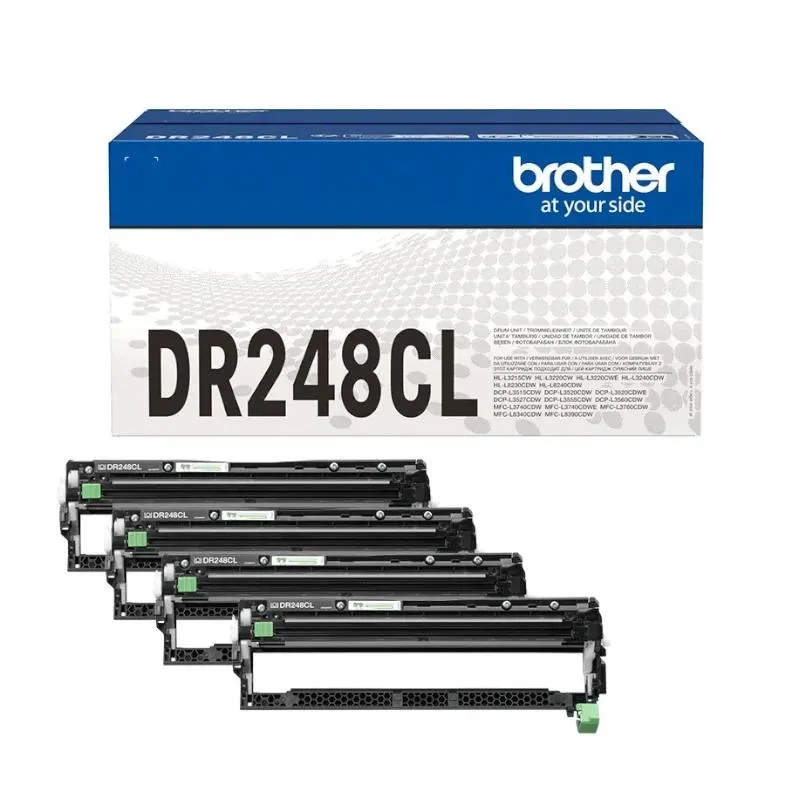 Brother Tambor 4 Colores BK/C/M/Y para HL-L3220CW/L3240CDW y DCP-L3520CDW/L3560CDW