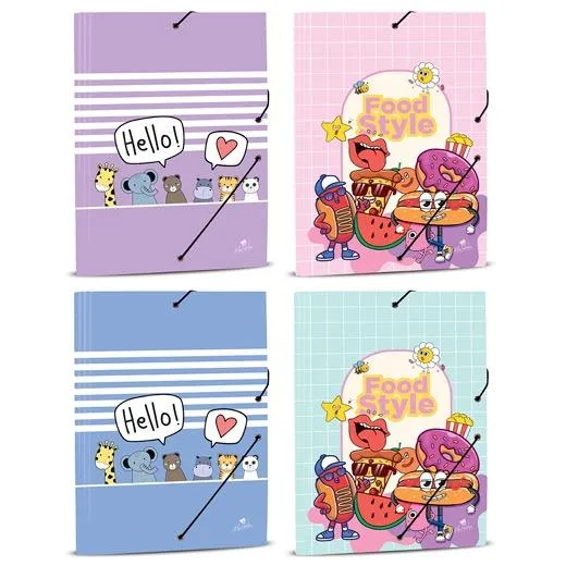 Mariola Carpeta Con Gomas Y Solapas Folio 34X26Cm 4 Diseños Surtidos Cole Nº3