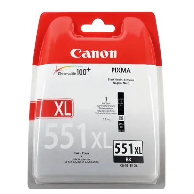 Canon CLI-551XL Cartucho de Tinta Negro Original