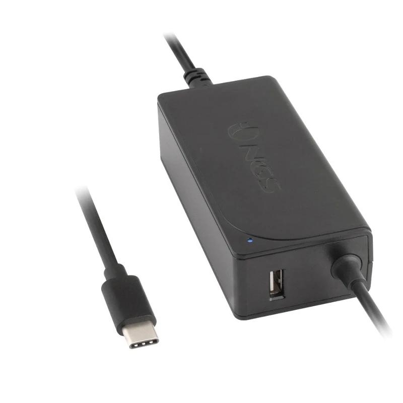 Ngs Cargador Para Portatil 65W Usb C 20V/3,25A