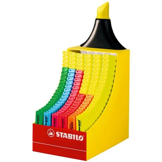Stabilo Marcador Fluorescente Boss Original C/Surtidos Expositor 120 Ud