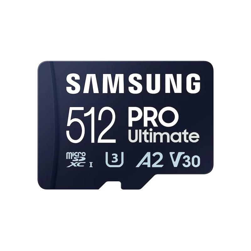 Samsung Microsdhc Pro Ultimate 512Gb U3,V30,A2,4K