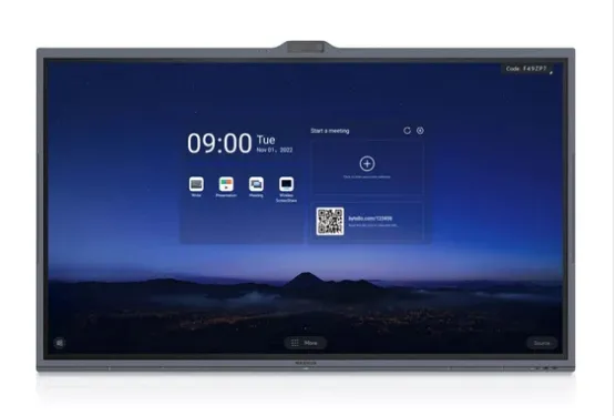 Maxhub V6530 Pantalla Para Sala De Reuniones 165,1 Cm (65") 3840 X 2160 Pixeles Led Negro