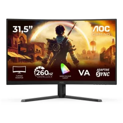 AOC G4 C32G42ZE Monitor Curvo 31.5" LED VA FullHD 240Hz 1ms HDMI DisplayPort VESA