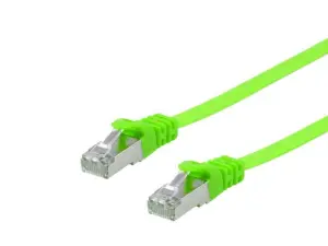 LATIGUILLO APANTALLADO CAT.6A U/FTP PLANO LSOH 0.5M EQUIP 607647