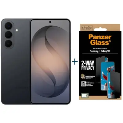 Samsung Galaxy S26 5G 256GB Negro + Protector Privacidad Panzer