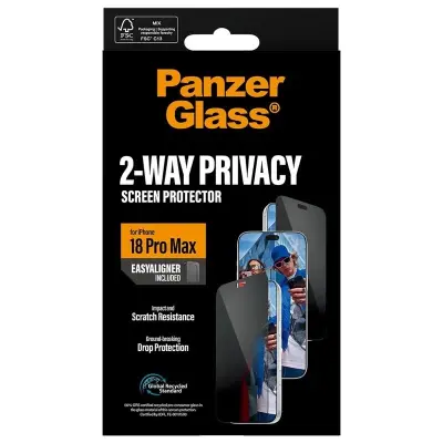 PanzerGlass Privacy Protector para iPhone 18 Pro Max