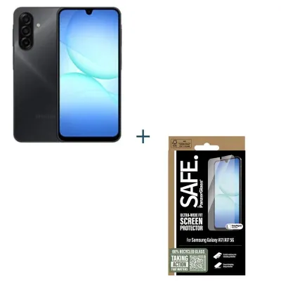 Samsung Galaxy A17 128GB 4GB Negro con Protección SAFE