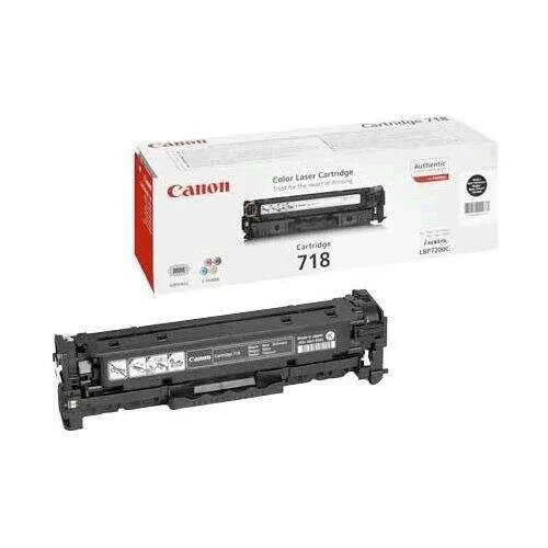 Canon 718 Negro Cartucho De Toner Original - 2662B002/2662B014