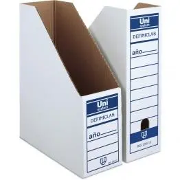 Unisystem Definclas Box Revistero Cartón 12U
