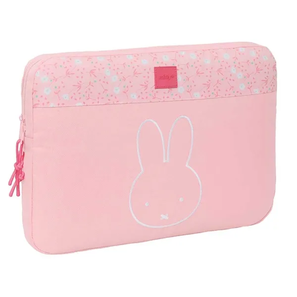 Safta Funda Para Portátil Acolchada Hasta 15.6" - Color Rosa - 395x35x275mm