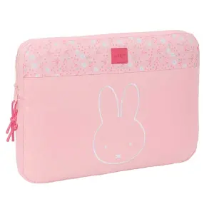 Safta Funda Para Portátil Acolchada Hasta 15.6" - Color Rosa - 395x35x275mm