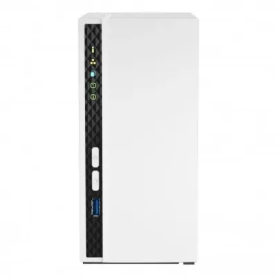 QNAP TS-233 NAS Torre ARM Cortex-A55, 2GB RAM, 2 Bahías 2.5"/3.5", USB, RJ-45