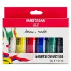 Talens Amsterdam Set Acrílicos 20ml Estuche 6 Unidades Selección General