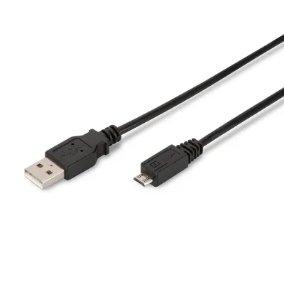 Ewent Cable USB 2.0 Tipo A Macho a Micro B Macho 1.8 m