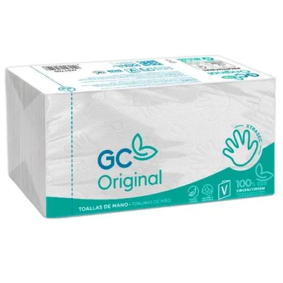 GC Toallas Mano 2C Xtrasec PST 196ud Plegadas V Blanco
