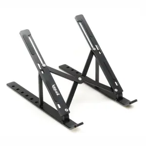 iggual Soporte Elevador Plegable Portátil 17 Negro